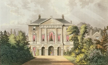The New Lodge, Richmond Park, fra Ackermann